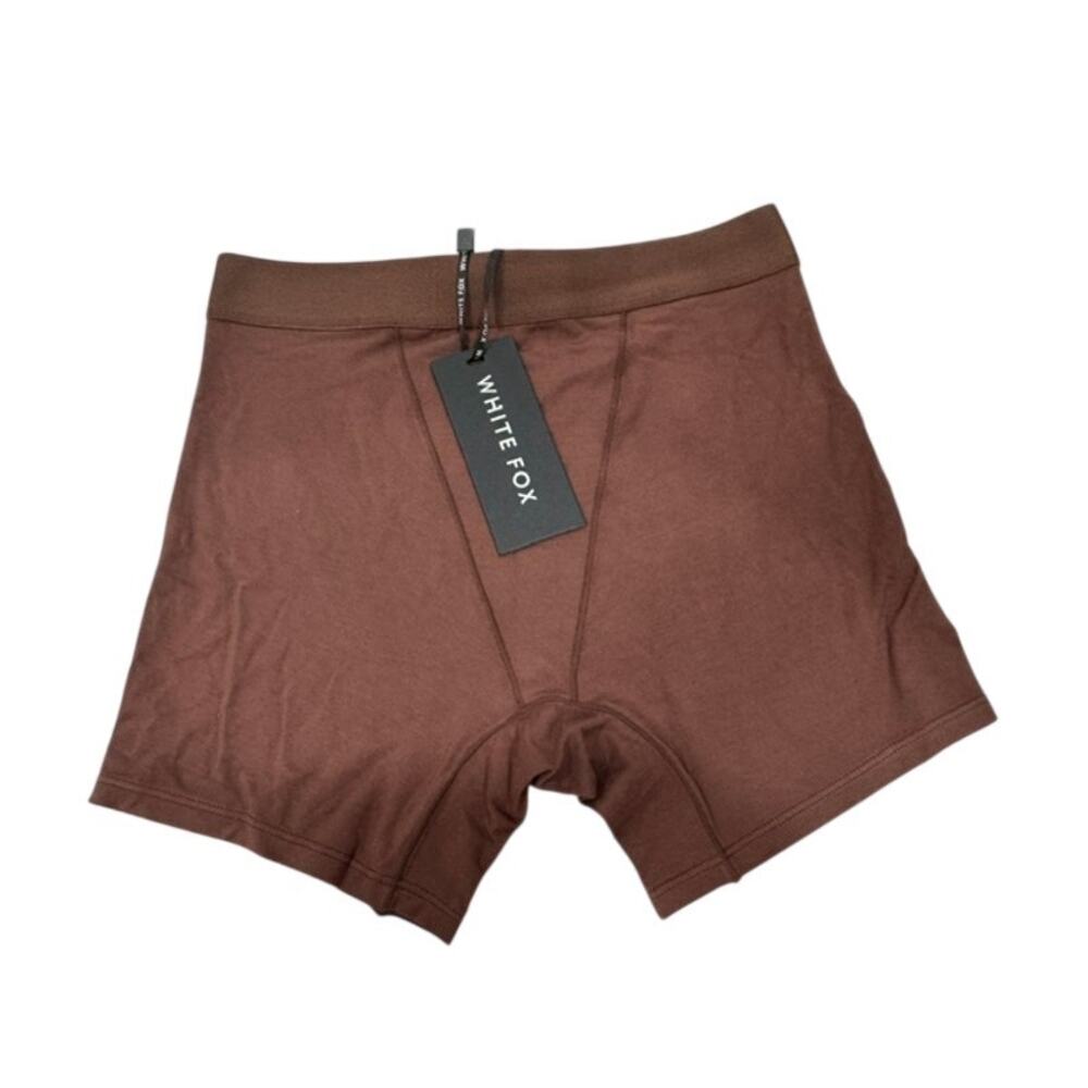 White Fox Slow Life Boyfriend Boxer Shorts